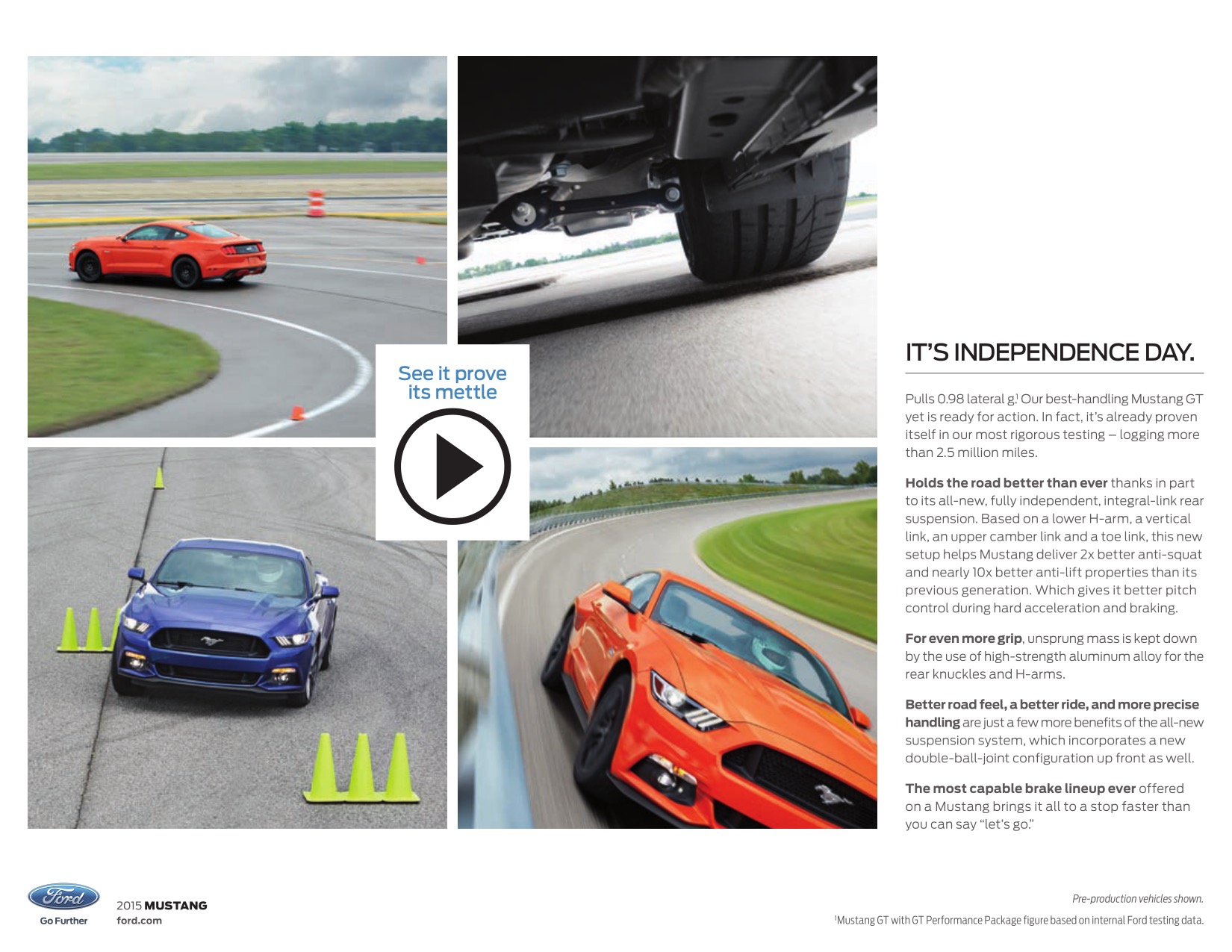 2015 Ford Mustang Brochure Page 21